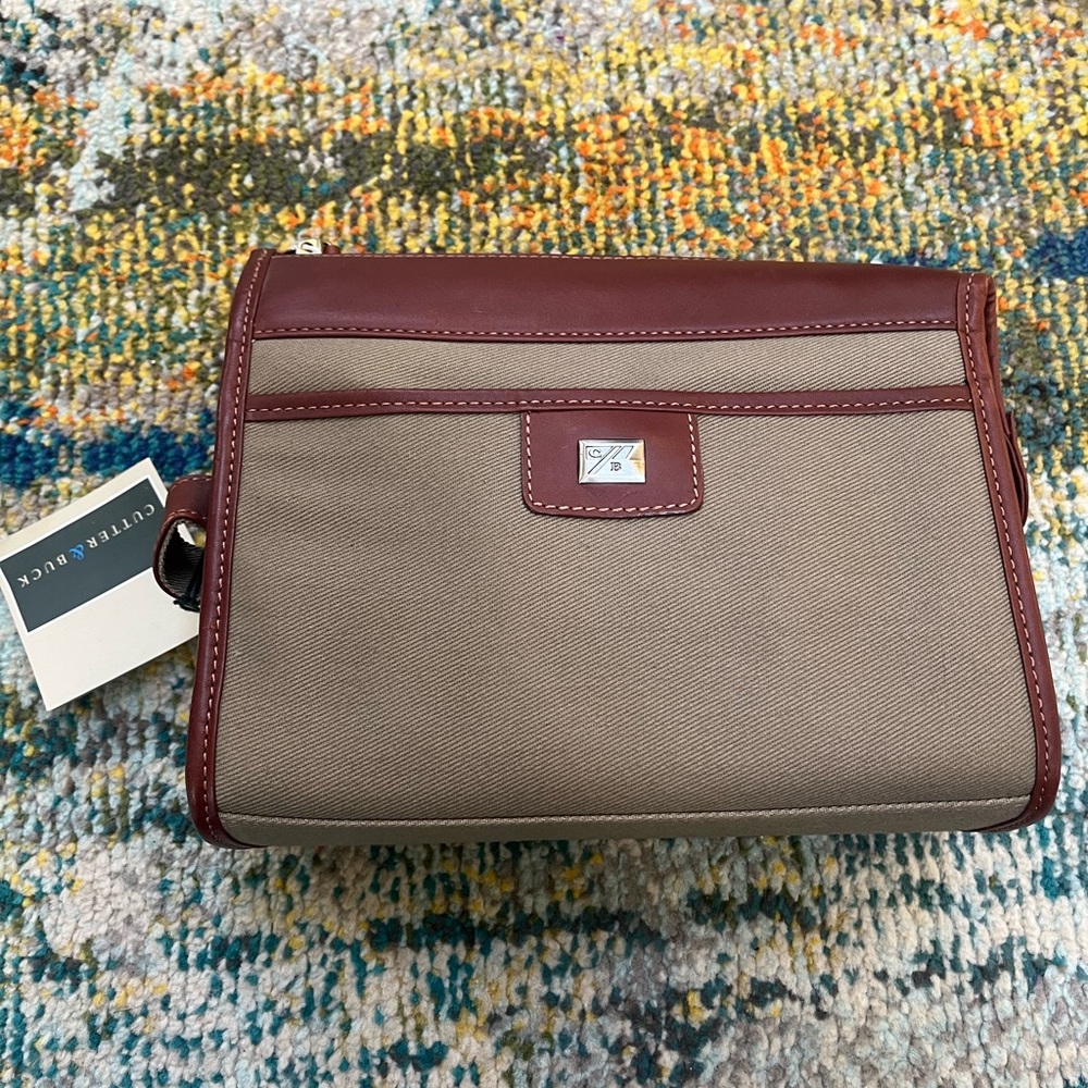 Cutter & Buck Men's Burgundy and Tan Utility Kit